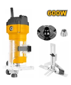 Fresadora de Mano Ingco Electrica Industrial 600W/6MM PLM6001